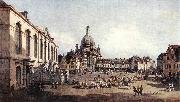 BELLOTTO, Bernardo New Market Square in Dresden from the Jdenhof China oil painting reproduction